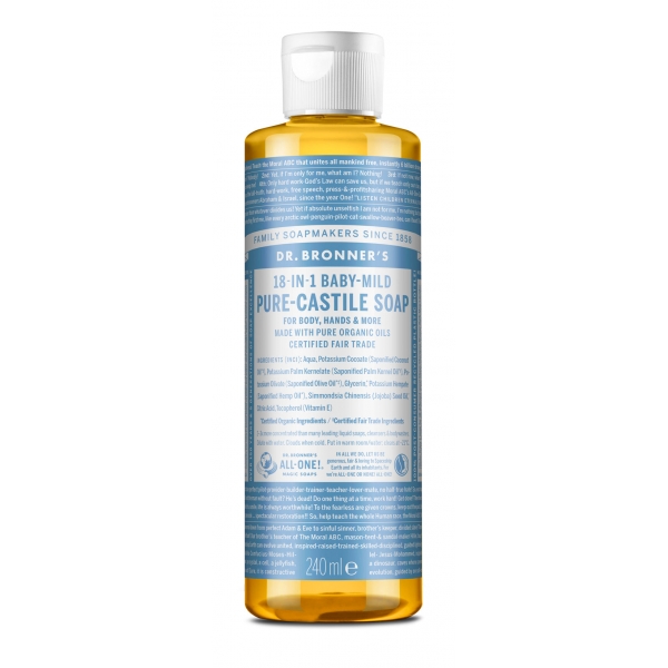 Dr Bronner BABY-MILD - PURE-CASTILE LIQUID SOAP
